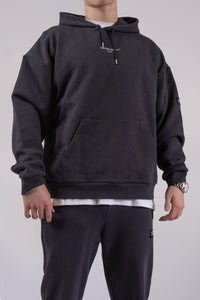 Oversized Hoodie Slate Grey